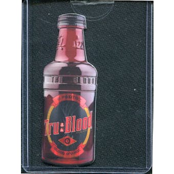 2012 Rittenhouse True Blood Premiere #CT Tru Blood Bottle DIECUT issued as case topper /667 (Rittenhouse 2012)