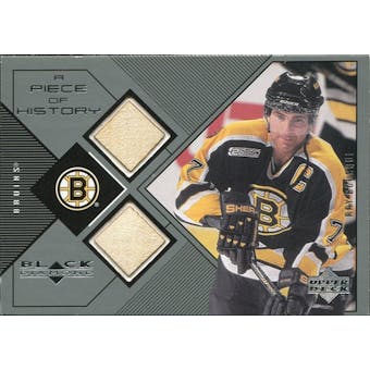 1999/00 Upper Deck Black Diamond A Piece of History Double #RB Ray Bourque