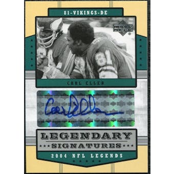 2004 Upper Deck Legends Legendary Signatures #LSCE Carl Eller Autograph
