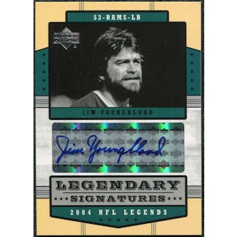 2004 Upper Deck Legends Legendary Signatures #LSJY Jim Youngblood Autograph