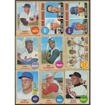 1968 Topps Baseball Complete Set (GOOD-VG)