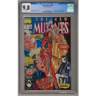 New Mutants #98 CGC 9.8 (W) *1484928015*