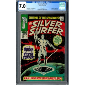 Silver Surfer #1 CGC 7.0 (OW-W) *1485658001*