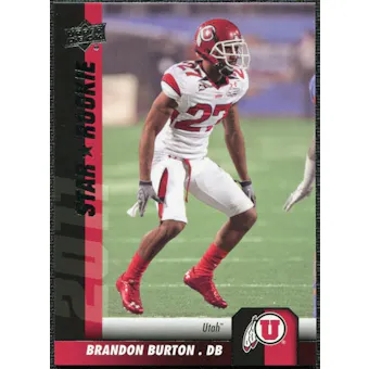 2011 Upper Deck #174 Brandon Burton SP RC
