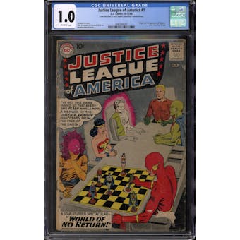 Justice League of America #1 CGC 1.0 (OW) *1487694001*