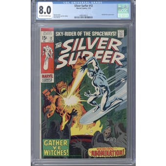 Silver Surfer #12 CGC 8.0 (OW-W) *1488169013*