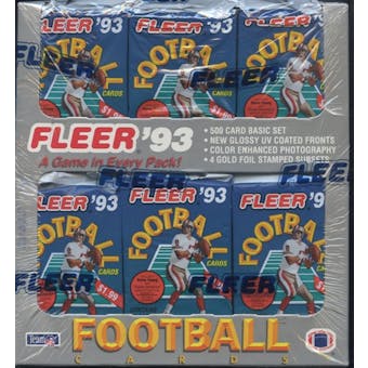1993 Fleer Football Retail Box