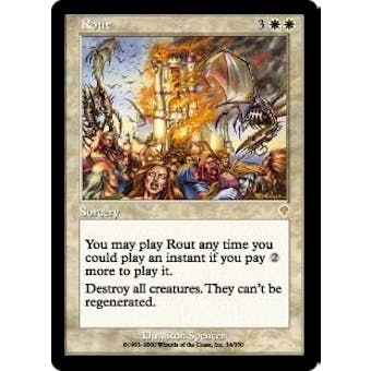 Magic the Gathering Invasion Single Rout - SLIGHT PLAY (SP)