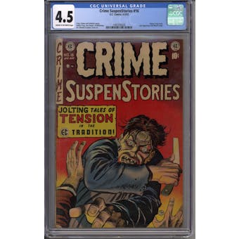 Crime SuspenStories #16 CGC 4.5 (C-OW) *1492350020*