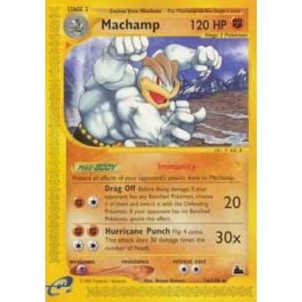 Pokemon Skyridge Single Machamp H15/H32 - MODERATE PLAY (MP)