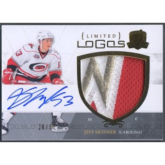 2010/11 The Cup #LLSK Jeff Skinner Limited Logos Patch Auto #28/50