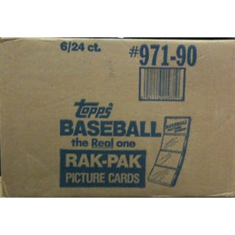 1990 Topps Baseball Rack 6-Box Case