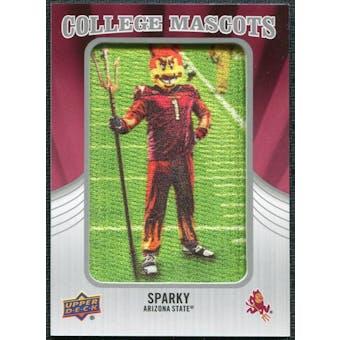 2012 Upper Deck College Mascot Manufactured Patch #CM2 Sparky B