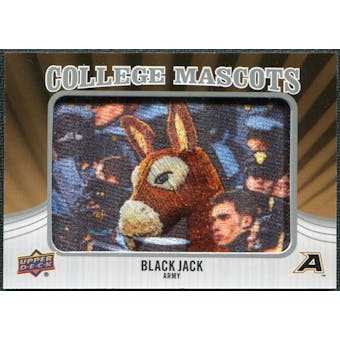 2012 Upper Deck College Mascot Manufactured Patch #CM5 Black Jack C