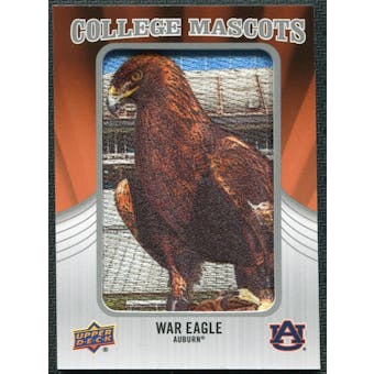 2012 Upper Deck College Mascot Manufactured Patch #CM6 War Eagle C