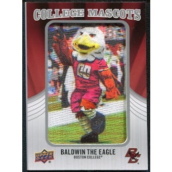 2012 Upper Deck College Mascot Manufactured Patch #CM10 Baldwin the Eagle B