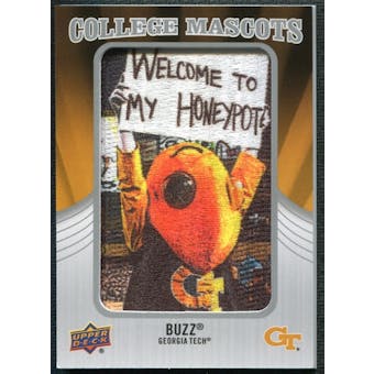 2012 Upper Deck College Mascot Manufactured Patch #CM20 Buzz A