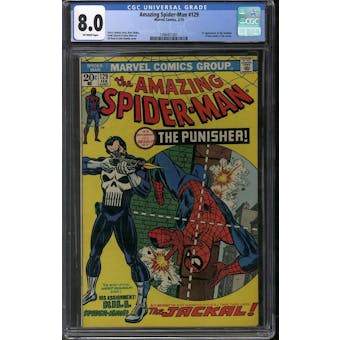 Amazing Spider-Man #129 CGC 8.0 (OW) *1496421001*