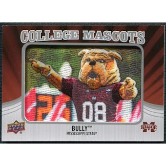 2012 Upper Deck College Mascot Manufactured Patch #CM28 Bully A