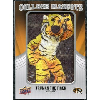 2012 Upper Deck College Mascot Manufactured Patch #CM29 Truman the Tiger A