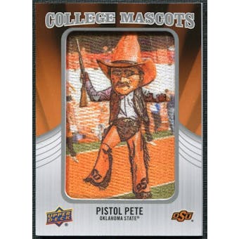 2012 Upper Deck College Mascot Manufactured Patch #CM37 Pistol Pete A