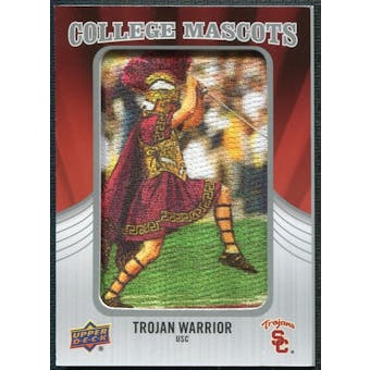 2012 Upper Deck College Mascot Manufactured Patch #CM53 Trojan Warrior A