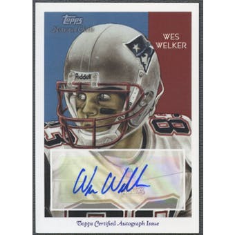 2009 Topps National Chicle #NCAWW Wes Welker Auto
