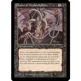 Magic the Gathering Legends Single Chains of Mephistopheles - NEAR MINT (NM)