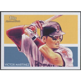 2010 Topps National Chicle #76 Victor Martinez Umbrella Red Back #1/1