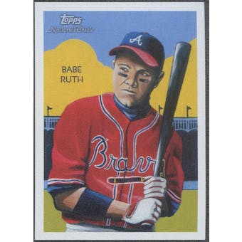 2010 Topps National Chicle #276 Babe Ruth Cowhide #1/1
