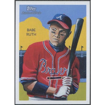 2010 Topps National Chicle #276 Babe Ruth Umbrella Red Back #1/1