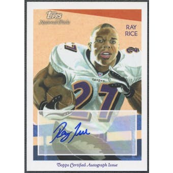 2009 Topps National Chicle #NCARR Ray Rice Auto
