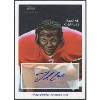 2009 Topps National Chicle #NCAJCH Jamaal Charles Auto