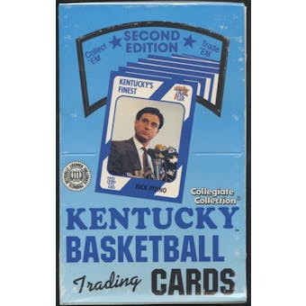 1989/90 Collegiate Collection Kentucky Basketball Second Edition Hobby Box