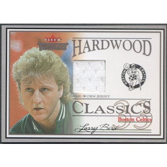 2004/05 Fleer Throwbacks #LB Larry Bird Hardwood Classics Jersey #30/99