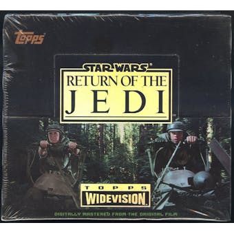 Star Wars Return of the Jedi Widevision Hobby Box (1995 Topps)
