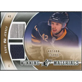 2011/12 Upper Deck SPx Winning Materials #WMNG Nathan Gerbe E