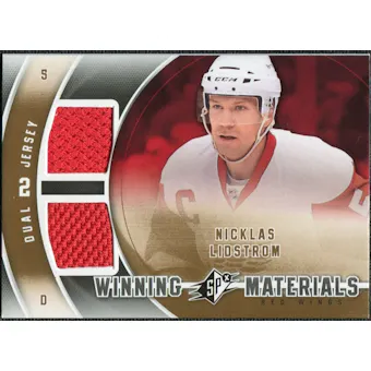 2011/12 Upper Deck SPx Winning Materials #WMNL Nicklas Lidstrom C