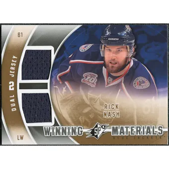 2011/12 Upper Deck SPx Winning Materials #WMRN Rick Nash E