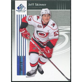 2011/12 Upper Deck SP Game Used Silver Spectrum #19 Jeff Skinner /10