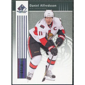 2011/12 Upper Deck SP Game Used Silver Spectrum #68 Daniel Alfredsson /10