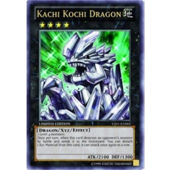 Yu-Gi-Oh Promo Single Kachi Kochi Dragon Ultra Rare YZ01