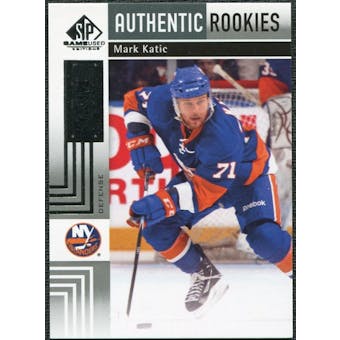 2011/12 Upper Deck SP Game Used #102 Mark Katic RC /699
