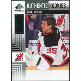 2011/12 Upper Deck SP Game Used #118 Keith Kinkaid RC /699