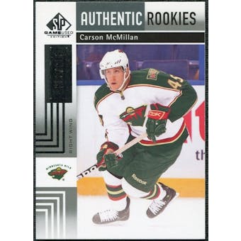 2011/12 Upper Deck SP Game Used #147 Carson McMillan RC /699