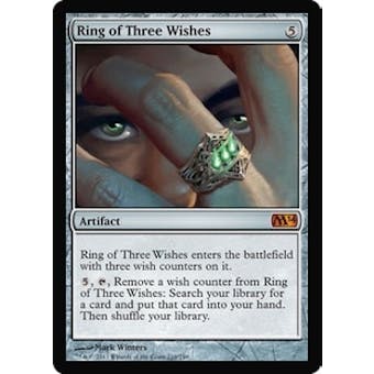 Magic the Gathering 2014 Single Ring of Three Wishes - NEAR MINT (NM)