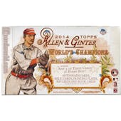 2014 Topps Allen & Ginter Baseball Hobby Box
