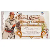 2014 Topps Allen & Ginter Baseball Hobby Box