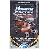 2014 Bowman Chrome Baseball Hobby Box
