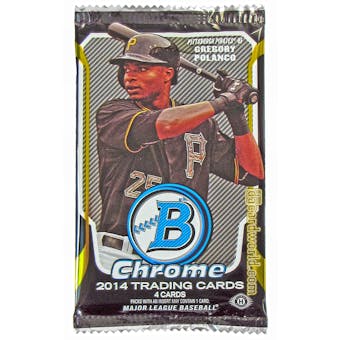 2014 Bowman Chrome Baseball Hobby Pack